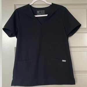 Black Figs Scrub Top